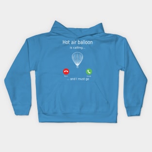 hot air balloon Kids Hoodie